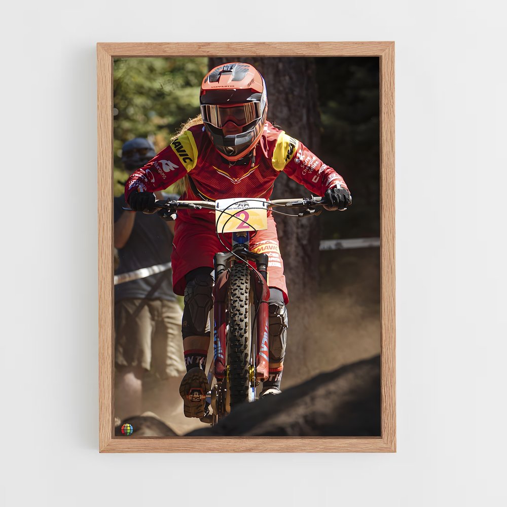 Poster Riders of the Trail – affiche Cyclisme (vue 4)